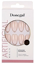 Zestaw sztucznych paznokci, 24 szt. - Donegal Artificial Nails 3118 — Zdjęcie N1