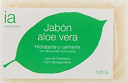Kup Naturalne nawilżające mydło do twarzy i ciała z ekstraktem z aloesu - Interapothek Hidratante y Calmante Jabon Aloe Vera
