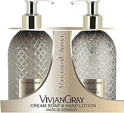Kup PRZECENA! Zestaw - Vivian Gray Gemstone Ylang & Vanilla (h/lot 300 ml + soap 300 ml) *