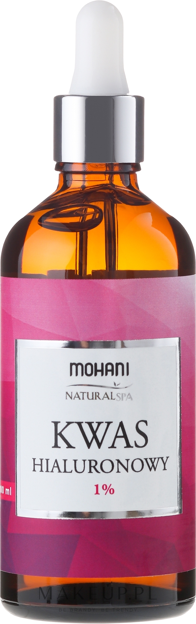 1% kwas hialuronowy - Mohani Natural Spa — Zdjęcie 100 ml