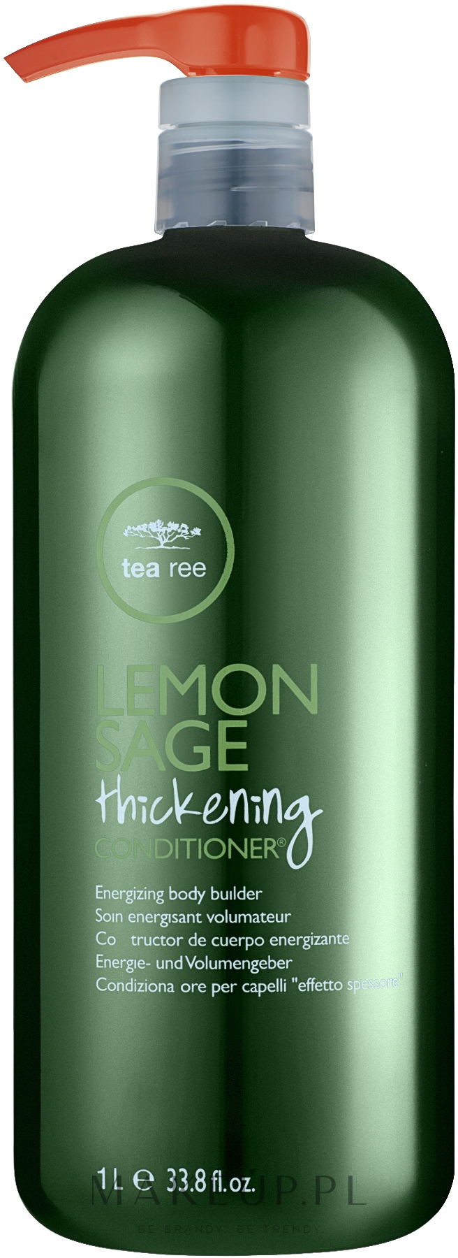 Zagęszczająca odżywka do włosów Cytryna i szałwia - Paul Mitchell Tea Tree Lemon Sage Thickening Conditioner — Zdjęcie 1000 ml