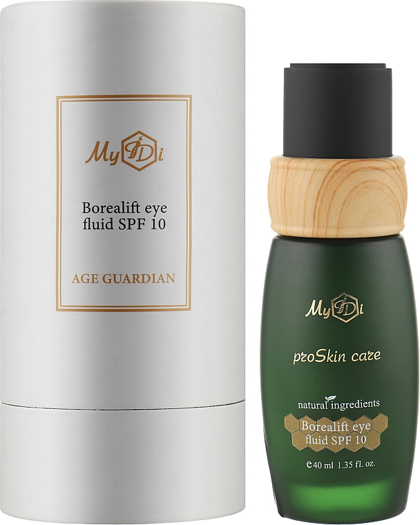 Liftingujący fluid do konturowania skóry wokół oczu SPF 10 - MyIDi Age Guardian Borealift Eye Fluid SPF 10 — Zdjęcie N2