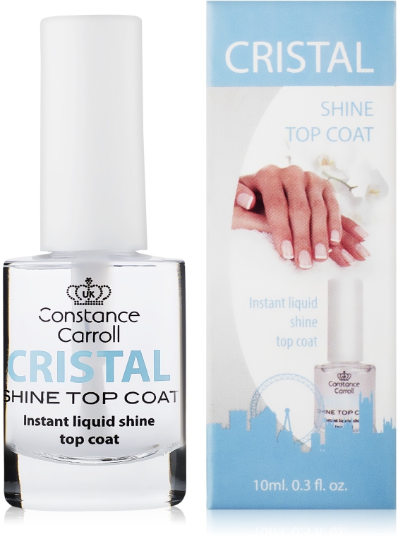 Top coat do paznokci - Constance Carroll Cristal Shine Top Coat — Zdjęcie N1