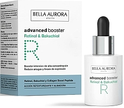 Serum do twarzy z retinolem i bakuchiolem - Bella Aurora Advanced Retinol & Bakuchiol Booster — Zdjęcie N2