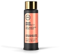 PREZENT! Przeciwsłoneczny krem do ciała do skóry wrażliwej SPF 50+ - MTJ Cosmetics DN4D Body Cream SPF 50+ Very High Protection Body Sunscreen — Zdjęcie N1