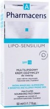 Multilipidowy krem odżywczy do skóry wrażliwej i alergicznej - Pharmaceris A Lipo-Sensilium Multi-Lipid Nourishing Face Cream — Zdjęcie N2