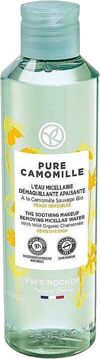 Woda micelarna do demakijażu z rumiankiem - Yves Rocher Pure Camomille Micellar Water — Zdjęcie N1