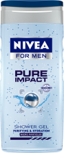 Oczyszczający żel pod prysznic - NIVEA MEN Pure Impact Shower Gel — Zdjęcie N2