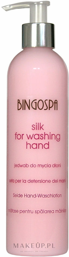 Jedwab do mycia dłoni - BingoSpa Silk Subtle Hand Wash — Zdjęcie 300 ml