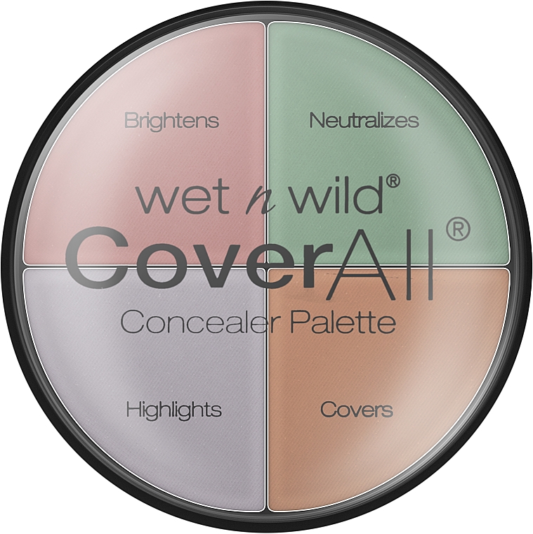 Paletka korygująca do twarzy - Wet N Wild Fragrances Coverall Correcting Palette Color