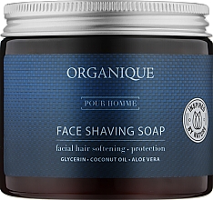 Mydło do golenia - Organique Naturals Pour Homme Face Shaving Soap — Zdjęcie N3