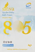 Kup Pianka do kąpieli dla niemowląt Delikatna, nr 805 - Sativa Baby Care Tender Baby Bath Foam