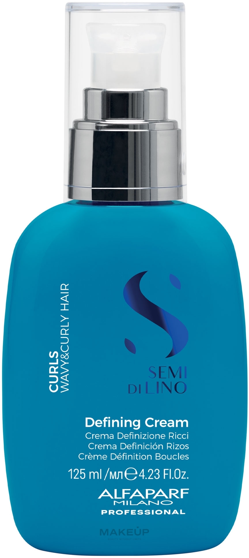 Krem do włosów kręconych - Alfaparf Semi Di Lino Curls Defining Cream — Zdjęcie 125 ml