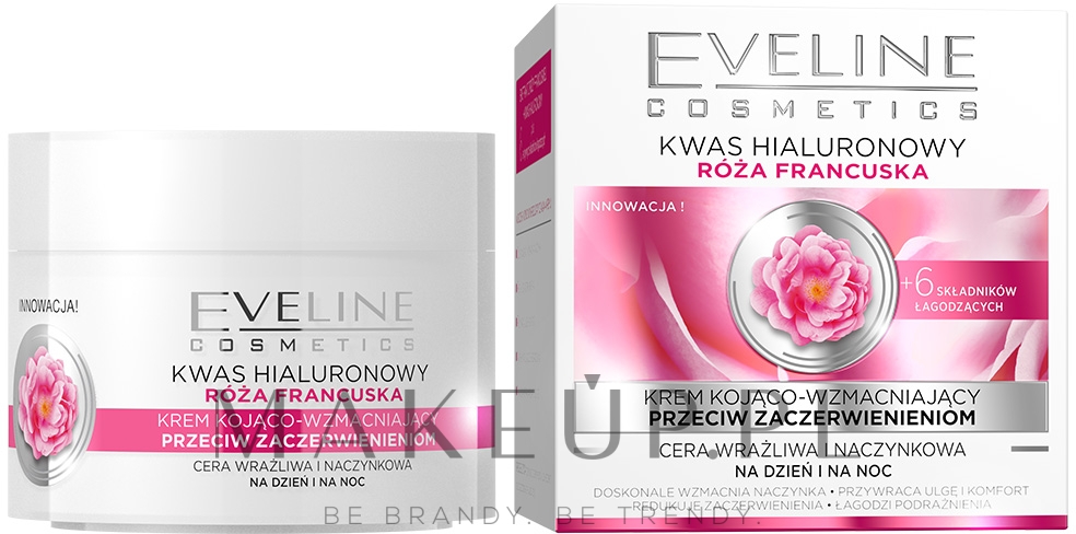 Wygładzający krem silnie przeciwzmarszczkowy - Eveline Cosmetics — Zdjęcie 50 ml