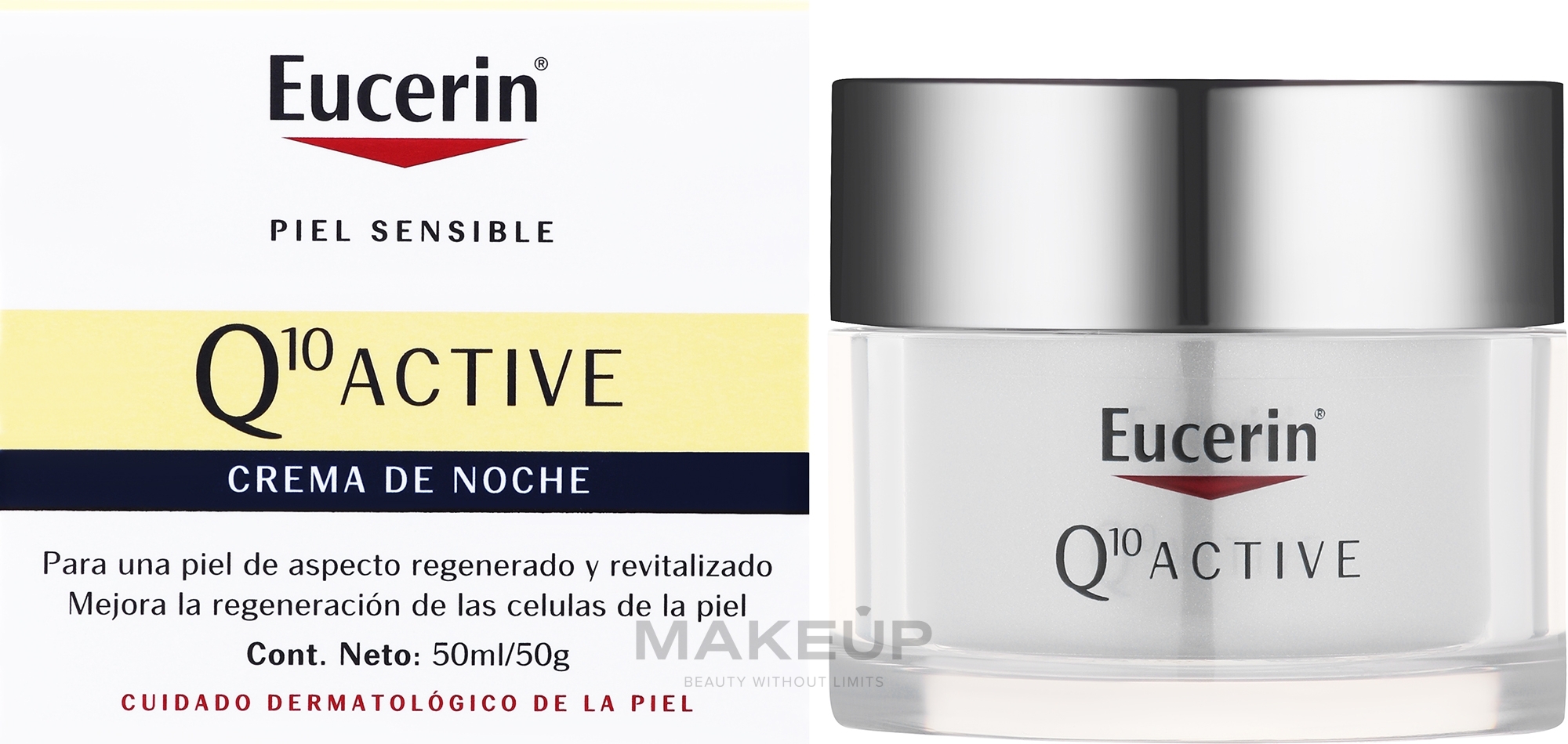 Przeciwzmarszczkowy krem do twarzy na noc - Eucerin Q10 Active Night Cream  — Zdjęcie 50 ml