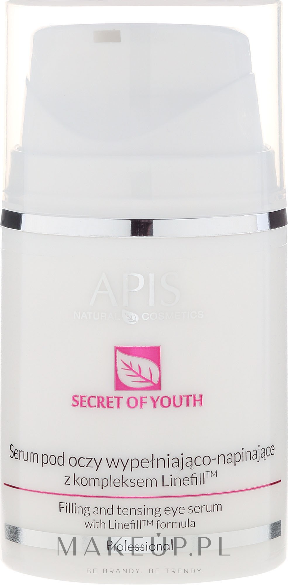 Wypełniająco-napinające serum pod oczy - APIS Professional Sekret Młodości — Zdjęcie 50 ml