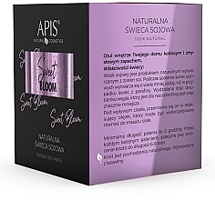 Świeca zapachowa - APIS Professional Sweet Bloom — Zdjęcie N2