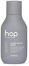 Kup Rozjaśniająca odżywka do włosów siwych i platynowych - Montibello HOP Silver White Rinse