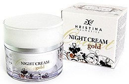 Kup PRZECENA! Krem do twarzy na noc ze złotem - Hristina Cosmetics Orient Gold Night Cream *