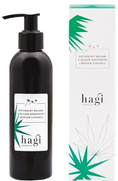 Naturalny balsam do ciała z olejem konopnym i masłem cupuacu - Hagi Powietrze — Zdjęcie N1