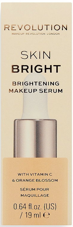 Rozświetlający primer pod makijaż - Makeup Revolution Skin Bright Brightening Makeup Serum — Zdjęcie N2