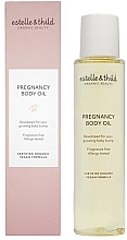 Masło do ciała dla kobiet w ciąży - Estelle & Thild BioCare Pregnancy Body Oil — Zdjęcie N1