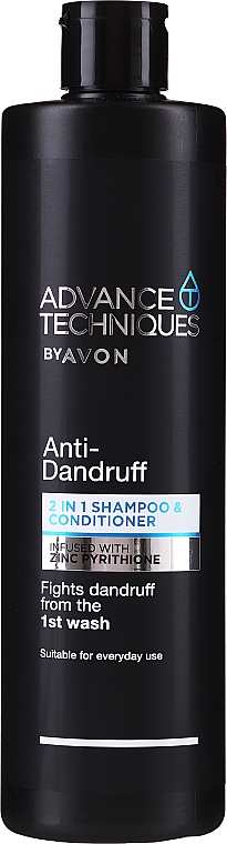 Przeciwłupieżowy szampon i odżywka 2 w 1 do włosów - Avon Advance Techniques 2 In 1 Shampoo & Conditioner