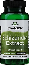 Kup Suplement diety Ekstrakt z trawy cytrynowej 500 mg, 60 szt. - Swanson Schizandra Extract