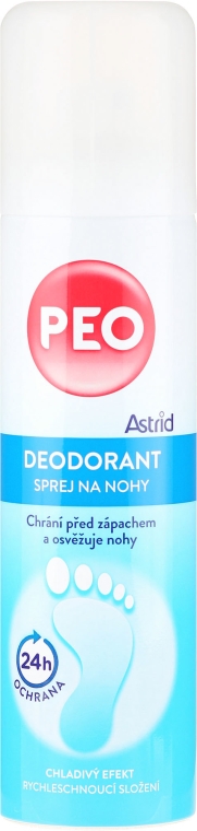 Dezodorant w sprayu do stóp - Astrid Foot Deodorant Spray PEO — Zdjęcie N1