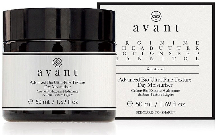 PRZECENA! Nawilżający krem do twarzy na dzień - Avant Advanced Bio Ultra-Fine Texture Day Moisturiser * — Zdjęcie N1