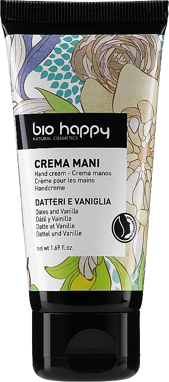 Krem do rąk Daktyle i wanilia - Bio Happy Hand Cream — Zdjęcie N1