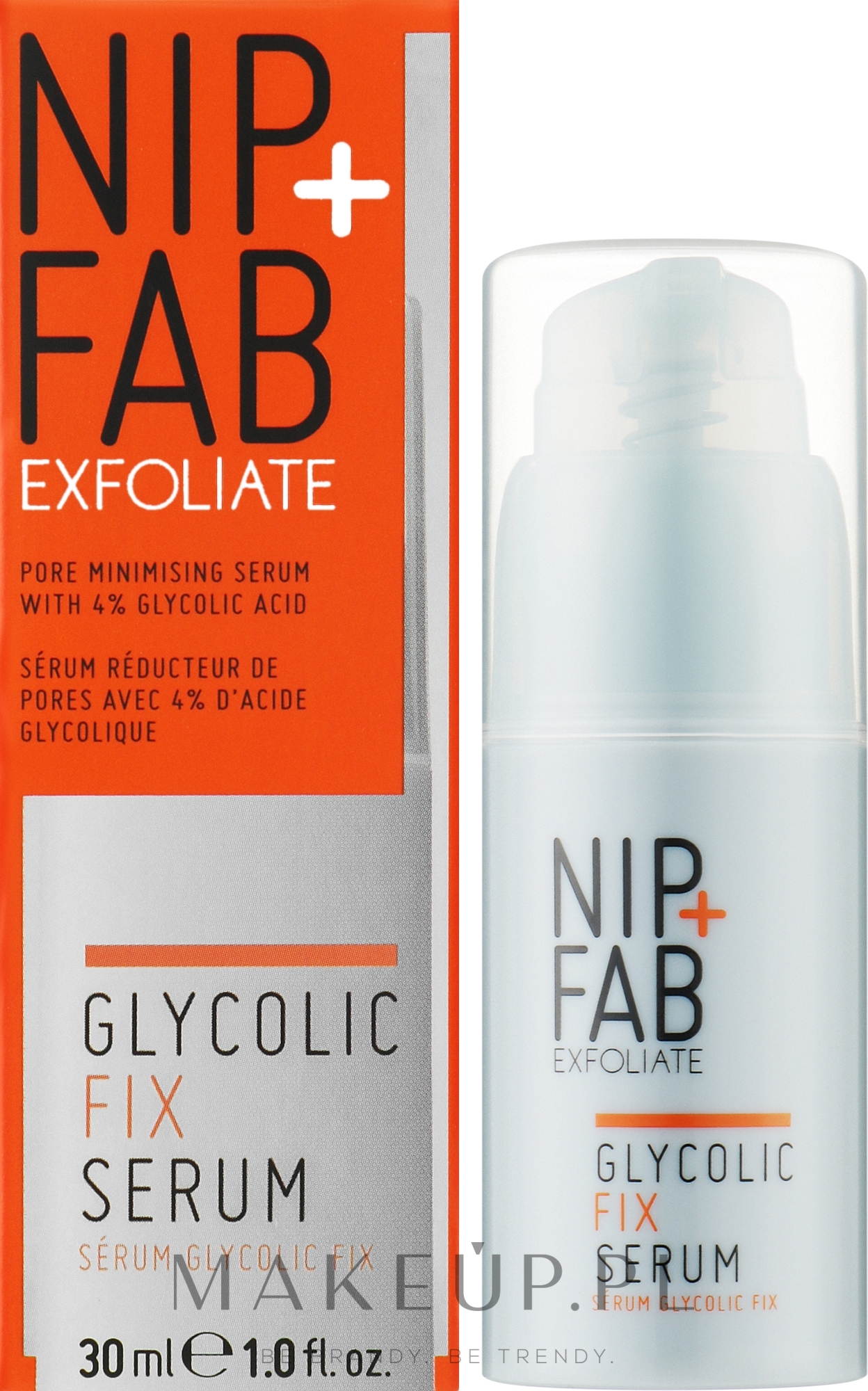 Złuszczające serum do twarzy z kwasem glikolowym - NIP + FAB Glycolic Fix Serum — Zdjęcie 30 ml