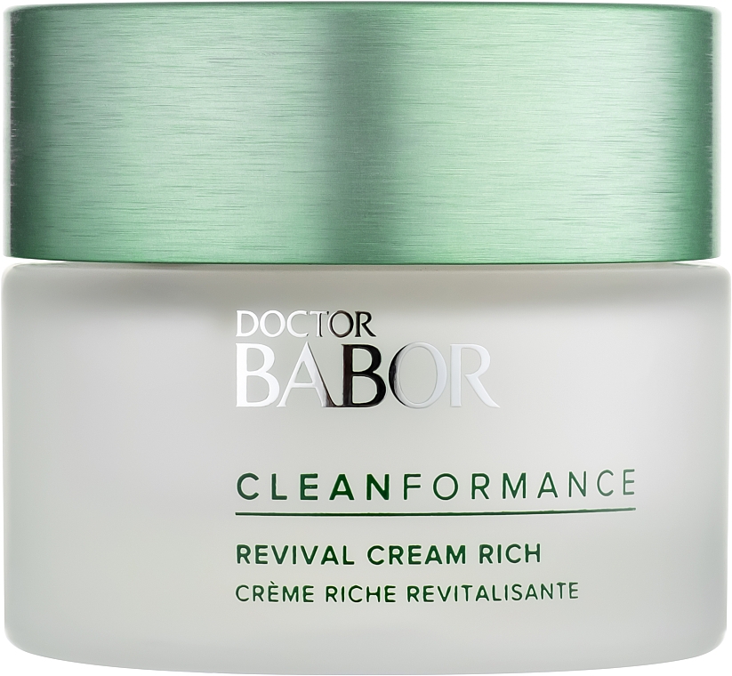 Wygładzający krem ​​przeciwzmarszczkowy - Babor Doctor Babor Clean Formance Revival Cream Rich — Zdjęcie N1