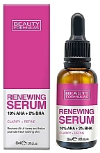 Kup Rewitalizujące serum z kwasami AHA i BHA - Beauty Formulas Renewing 10% AHA + 2% BHA Serum