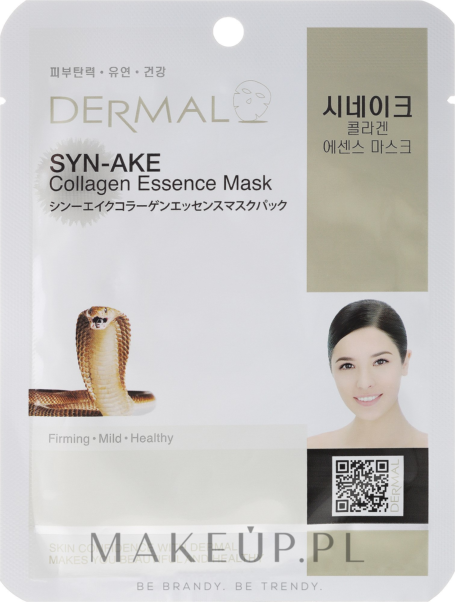 Kolagenowa esencjonalna maseczka w płachcie do twarzy Syn-ake - Dermal Syn-Ake Collagen Essence Mask — Zdjęcie 23 ml