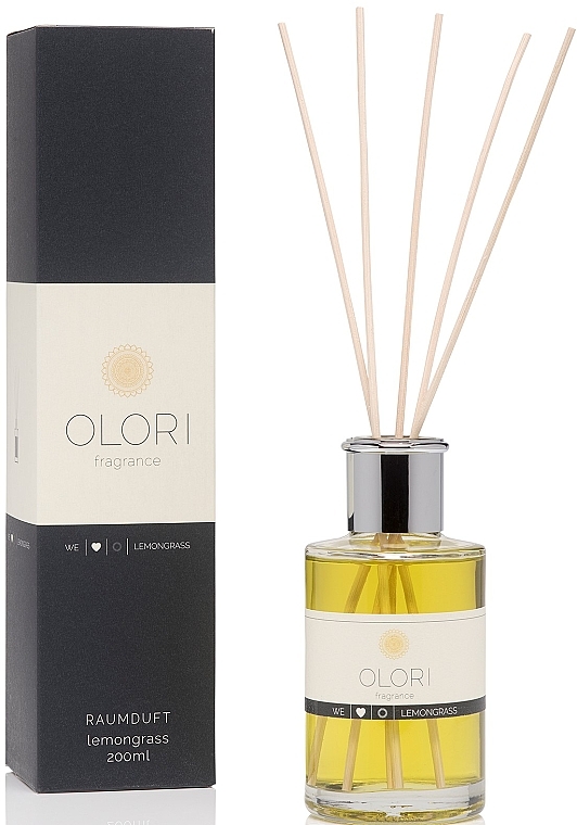 Dyfuzor zapachowy Trawa cytrynowa - Olori Reed Diffuser Lemongras — Zdjęcie N2