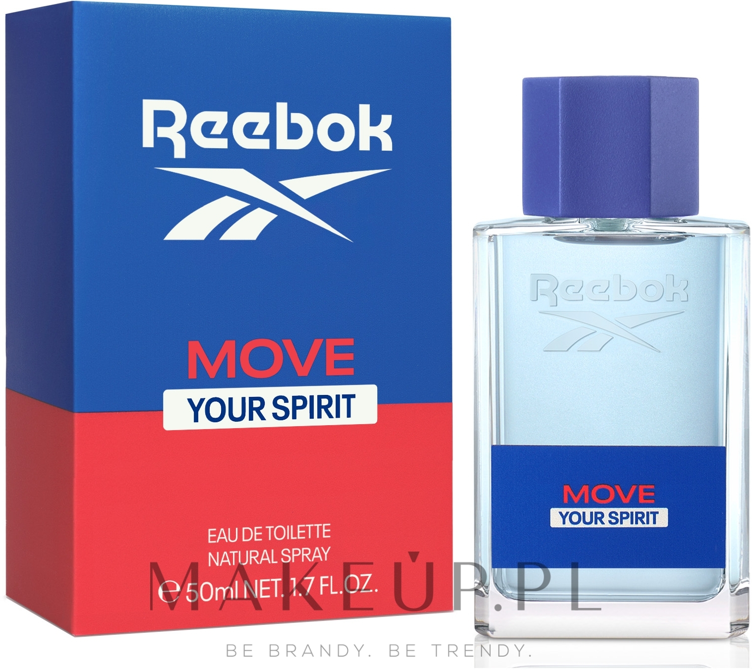 Reebok Move Your Spirit For Men - Woda toaletowa — Zdjęcie 50 ml