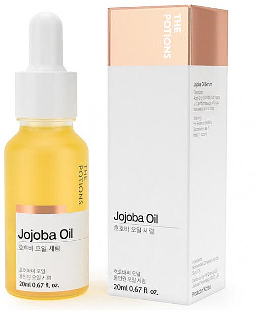 Rozświetlające serum do twarzy - The Potions Jojoba Oil Serum — Zdjęcie N1