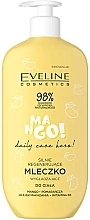 Kup Silnie regenerujące mleczko wygładzające do ciała Mango - Eveline Cosmetics Daily Care Hero Mango Regenerating Body Milk
