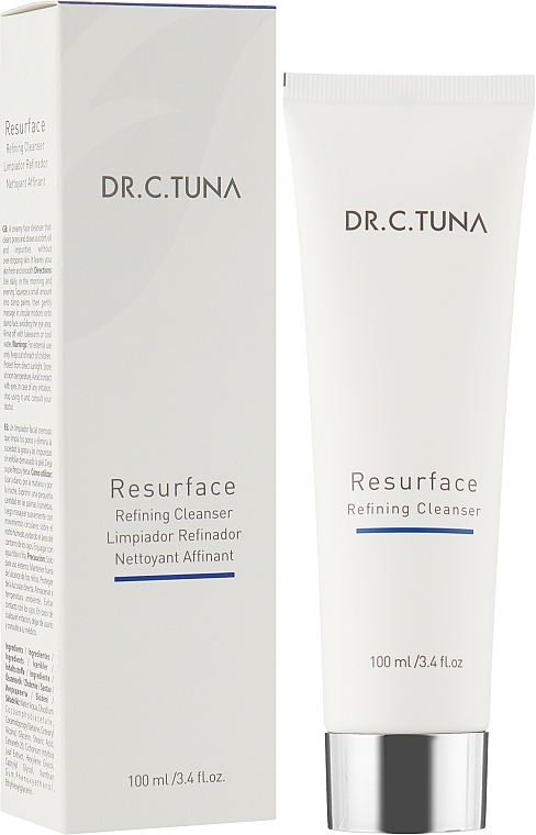 Żel do mycia twarzy - Farmasi Dr.C.Tuna Resurface Refining Cleanser — Zdjęcie N2