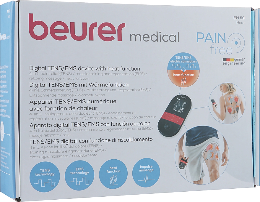 Beurer EM59 Digital Tens Device w/ Heat