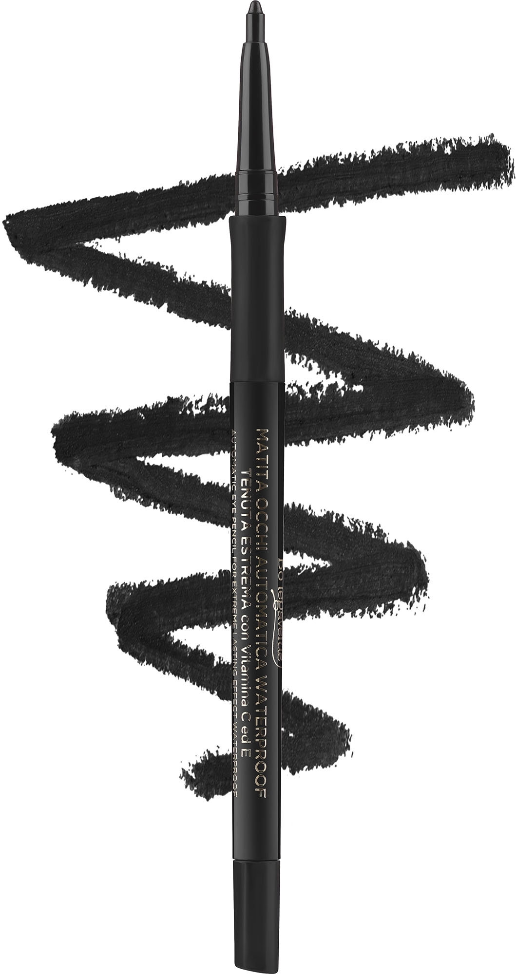 Automatyczna kredka do oczu z witaminami C i E - Bottega Verde Automatic Eye Pencil For Extreme Lasting Effect Waterproof — Zdjęcie Deep Black