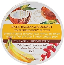 Krem do ciała z pestkami daktyli, bananem i olejem kokosowym - Sea Of Spa Bio Spa Date, Banana & Coconut Nourishing Body Butter — Zdjęcie N1