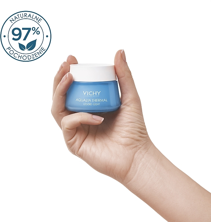 PRZECENA! Vichy Aqualia Thermal Light Cream - Lekki krem nawilżający do twarzy * — Zdjęcie N10