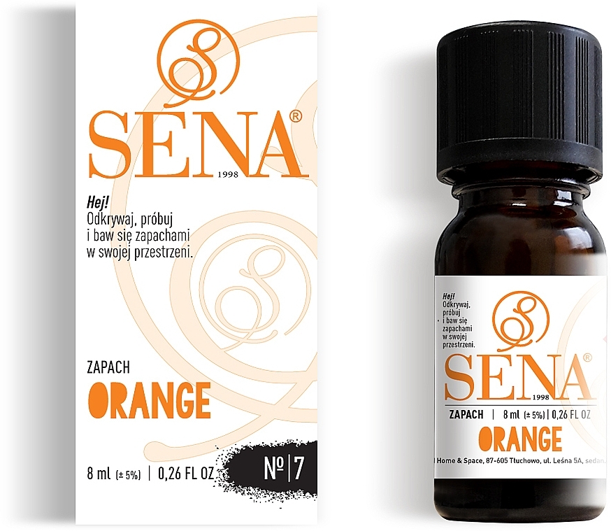 Olejek aromatyczny Pomarańczowy - Sena Aroma Oil №7 Orange — Zdjęcie N1