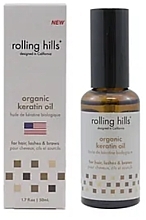 Keratynowy olejek do włosów - Rolling Hills Organic Keratin Oil — Zdjęcie N1