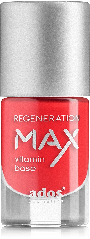Regenerujący lakier do paznokci - Ados Max Regeneration Vitamin Base