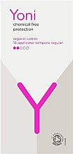 Kup Bawełniane tampony z aplikatorem, 16 szt. - Yoni Organic Tampons Regular