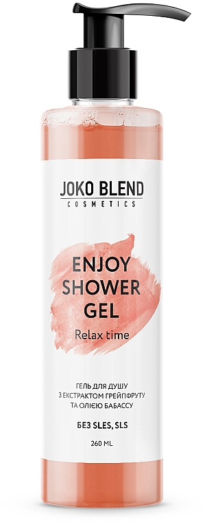 Żel pod prysznic z ekstraktem z grejpfruta i olejkiem babassu - Joko Blend Enjoy Shower Gel