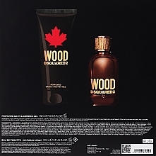 Dsquared2 Wood Pour Homme - Zestaw (edt/100ml + sh/gel/150ml) — Zdjęcie N3